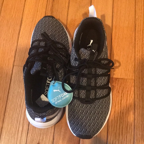 Puma soft foam optical comfort black sneakers 6 - Picture 7 of 7